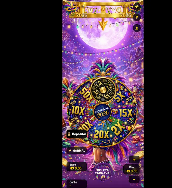 Carnaval do Giro Grand – Roleta Incrivel top jogue e ganhe!